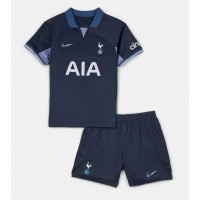 Koszulka piłkarska Tottenham Hotspur Strój wyjazdowy dla dzieci 2023-24 tanio Krótki Rękaw (+ Krótkie spodenki)